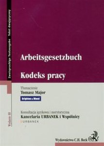 Obrazek Arbeitsgesetzbuch Kodeks pracy