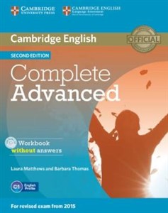 Picture of Complete Advanced Workbook without Answers with Audio CD