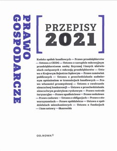 Picture of Prawo gospodarcze Przepisy 2021