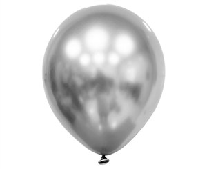 Obrazek Balony Decomex luster Silver 100szt