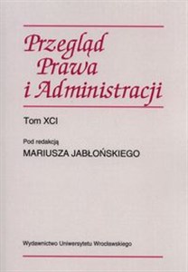 Obrazek Przegląd prawa i administracji Tom 91