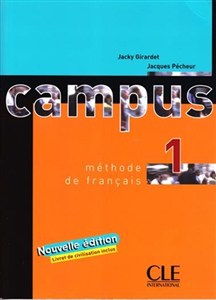 Obrazek Campus 1 Methode de francais CLE Nouvelle edition