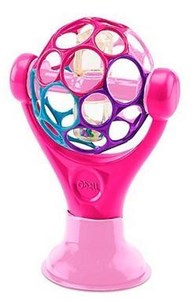 Picture of Oball z przyssawką Pink DUMEL