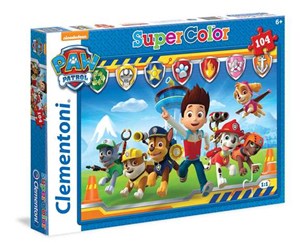 Picture of Puzzle 104 Supercolor Paw Patrol