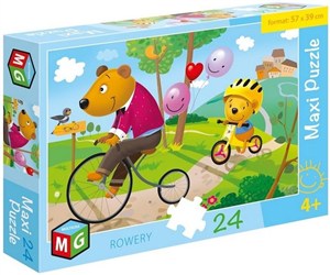 Picture of Puzzle 24 maxi Rowery