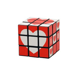 Obrazek Kostka walentynkowa logiczna