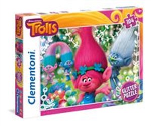 Obrazek Puzzle Glitter Trolls 104