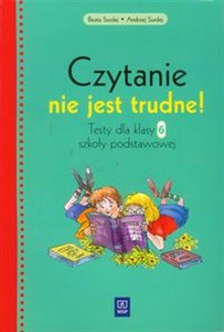 Picture of Czytanie nie jest trudne 6 Testy Szkoła podstawowa
