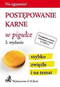 Picture of Postępowanie karne w pigułce