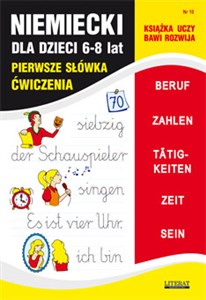 Picture of Niemiecki dla dzieci 6-8 lat Zeszyt 10