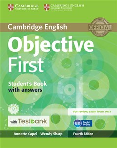 Picture of Objective First Student's Book with Answers with CD-ROM with Testbank
