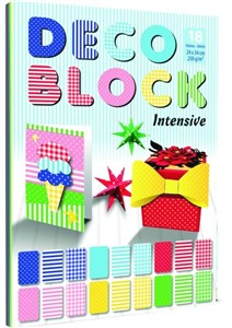 Picture of Blok kartonów kraftowych B4/18K 250g