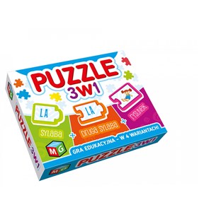 Picture of Puzzle 3w1 gra edukacyjna