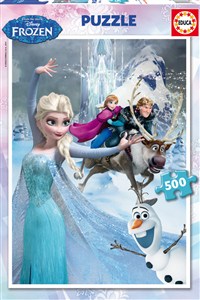 Obrazek Puzzle 500 Kraina lodu