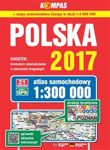 Picture of Polska 2017 Atlas samochodowy 1:300 000