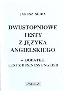 Picture of Dwustopniowe testy z języka angielskiego ANGLOMAN