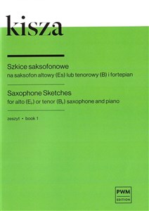 Picture of Szkice saksofonowe na saksofon. Zeszyt 1