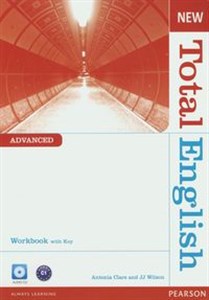 Obrazek New Total English Advanced Workbook with key z płytą CD