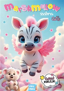 Obrazek Zebra. Marshmallow