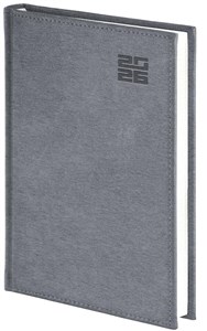 Picture of Kalendarz 2026 A5 tygodniowy Aluminium Standard SREBRNY 237 A5TB SREBRNY