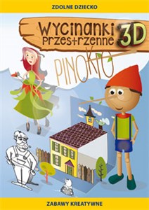 Picture of Wycinanki przestrzenne 3D Pinokio Zabawy kreatywne
