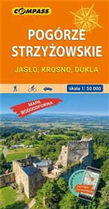 Picture of Pogórze Strzyżowskie Jasło Krosno Dukla Mapa laminowana