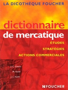 Picture of Dictionnaire de mercatique Etudes strategies