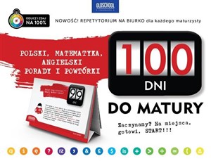 Picture of 100 dni do matury Polski, matematyka, angielski: porady i powtórki