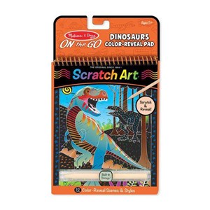 Picture of Scratch Art Dinozaury