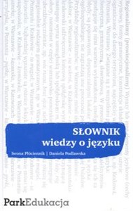 Picture of Słownik wiedzy o języku