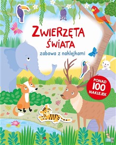 Obrazek Zwierzęta świata. Zabawa z naklejkami