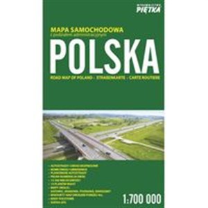 Obrazek Polska mapa samochodowa 1: 700 000