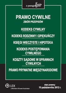 Picture of Prawo cywilne Zbiór przepisów