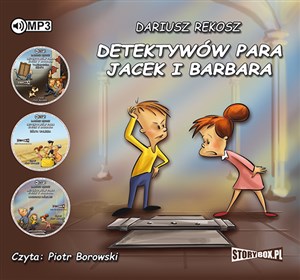 Obrazek [Audiobook] Detektywów para, Jacek i Barbara Pakiet