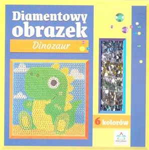 Obrazek Diamentowy obrazek. Dinozaur