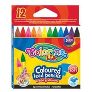 Obrazek Kredki grafionowe Colorino Kids 12 kolorów