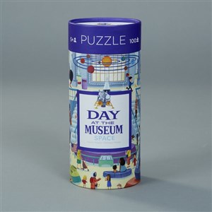 Obrazek Puzzle 72 elementy Dzień w muzeum Kosmos