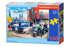 Obrazek Puzzle 120 Police Station B-13562-1