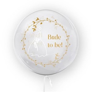 Obrazek Tuban, balon ślubny 45 cm - Bride to Be 2 (TB 3695)