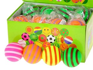 Picture of Piłeczka piankowa twarda 6,3cm MIX