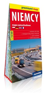 Obrazek Niemcy mapa samochodowa 1:750 000