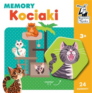 Obrazek Kociaki. Memory. Kapitan Nauka