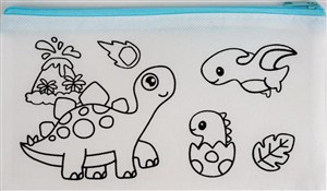 Obrazek Piórnik etui Tinting dino