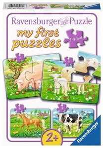 Picture of Puzzle 2/4/6/8 Zwierzęta na farmie
