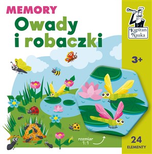 Picture of Owady i robaczki Memory Kapitan Nauka