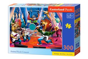 Picture of Puzzle 300 Animal Rock Concert B-030453