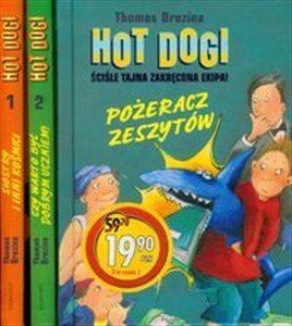 Obrazek Hot Dogi Zestaw Pożeracz zeszytów Siostry i inni kosmici Czy warto być dobrym uczniem