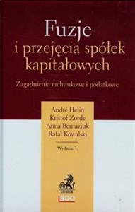 Obrazek Fuzje i przejęcia spółek kapitałowych Zagadnienia rachunkowe i podatkowe