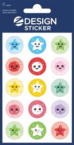 Picture of Naklejki brokatowe - gwiazdki