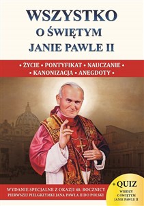 Picture of Wszystko o świętym Janie Pawle II